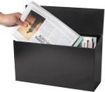 Outdoor Powder Coated Steel Metal Mailbox for Wall Mount Heavy Duty Garden