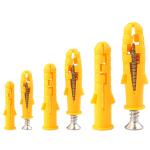 304 Stainless Steel Plastic Expansion Screw Tube with Small Yellow Croaker Nylon