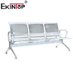 Metal 3 Seater Waiting Room Chairs , Public Waiting Bench For Office OEM