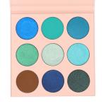 Pearlescent 9 Color Matte Cream Eyeshadow Vegan 130g Long Lasting