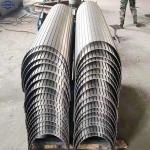 SS316 50micron 75 micron 120 angle wedge wire sieve bend screen for corn starch