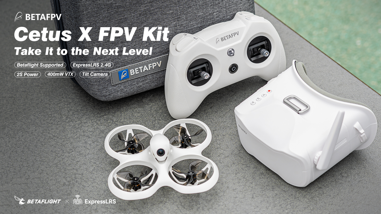 Adjustable Camera Betafpv Cetus X Brushless FPV Quadcopter Perfect for Indoor Racing Drone ELRS 2.4G Outdoor RC