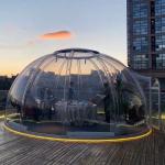 PC Round Clear Bubble Tents For Outdoor Camping And Festivals