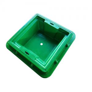 Wholesale FRP Garden Rainwater Manhole Cover , 38mm Height Composite Resin Manhole Cover from china suppliers