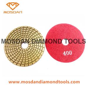 Wholesale Spiral Wet flexible Wet Diamond Polishing Pads for Marble and Granite from china suppliers