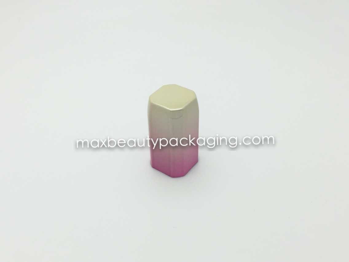 N2062 uv color coating finish nail polish cap nail polish packaging double cap uv coating color available flat brush