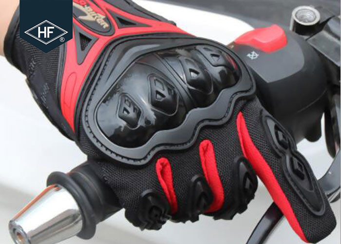 Riding Aftermarket Motorcycle Accessories Red Blue Touch Finger Full Finger Motorcycle Gloves