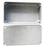 4 Screws Style Die Cast Aluminium Box Oxidized Finish 112mm * 61mm * 31.3mm