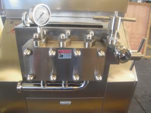 Wholesale Pneumatic Beverage Milk Homogenizer Machine With 3 Piston from china suppliers