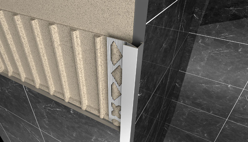 Tile Trim Aluminum Corner Transition Profile Listello Border Edge Trim