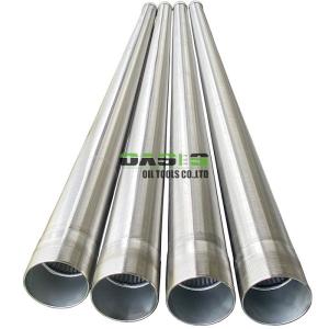 Wholesale Highly Wire Wrapped Screen for Water Well Systems V-Shaped Wire 0.5mm Slot Size 65% Open Area SS304L Material 5.8m Unit Length BTC End Connection from china suppliers