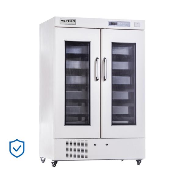 1008 Liter Blood Bank Refrigerator With Power Failure Protection Air Cooling