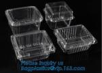 Disposable custom blister PET food packaging plastic container cookie biscuit