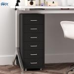 Office Furniture Steel Drawer Filing Cabinet 6 Drawer Vertical Storage