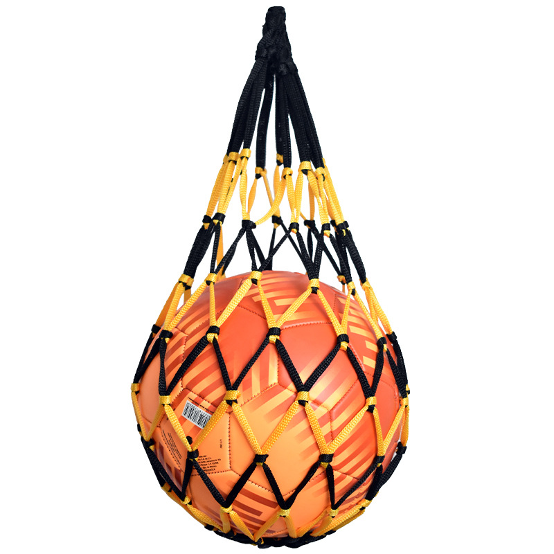 Promotional High Quality Factory Directly Wholesale Nylon Thread Bag Sport Ball basket ball mesh bag