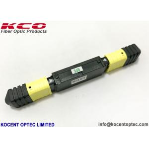 MPO/APC Optical Fiber Attenuator 3dB Yellow Housing Elite Type Low Insertion