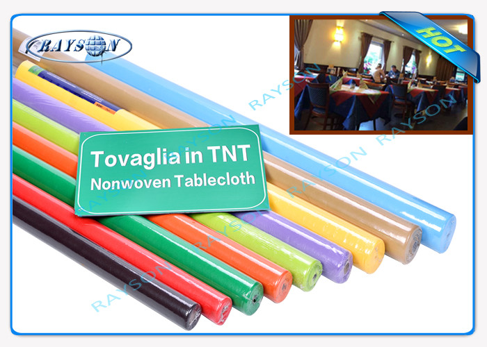 Perforated PP Non Woven Cleaning Cloth in Shrink Film Packing , Yellow