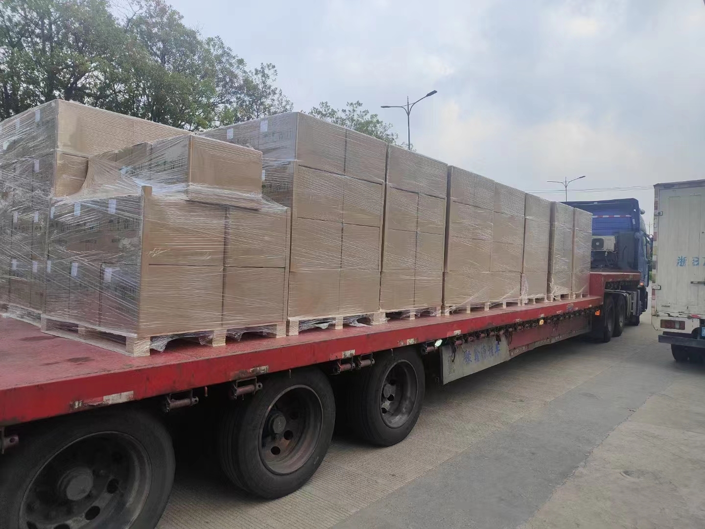 Clamp shipment