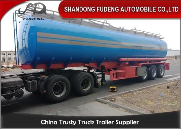 30000 Litres 3 Compartments Tanker Truck Trailer Mechanical Suspension Air