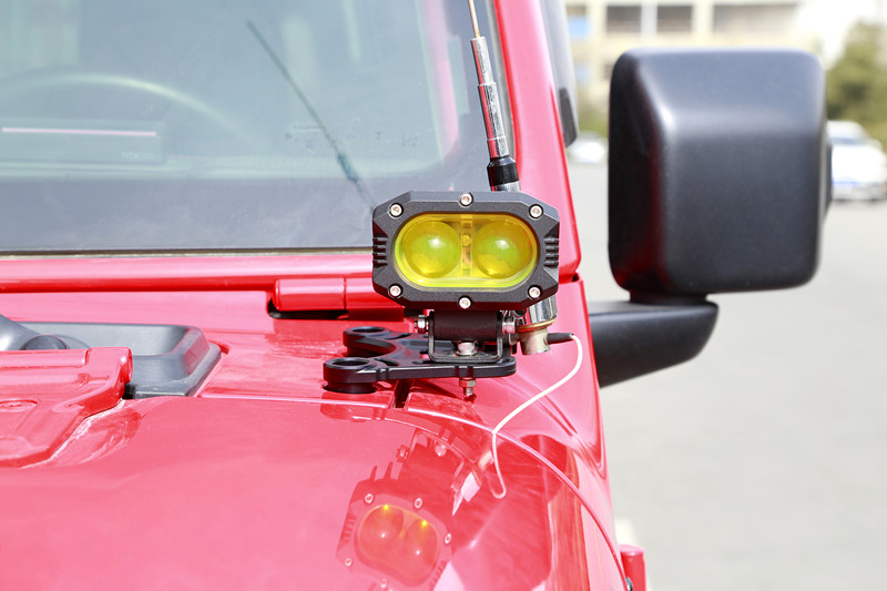 Easy Installation A-Pillar Light Mounting Brackets for Wrangler JK 4*4 300*250*340mm