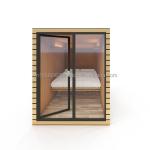 Luxary Style Wooden Prefabricated Log Cabin for Detachable Container Apartment