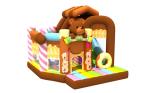 5-10 Children Inflatable Jump House / Little Bear Inflatable Combo