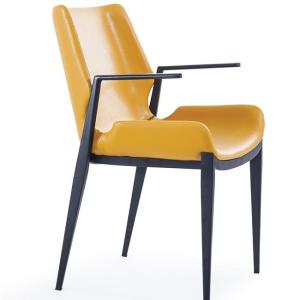Wholesale Black Painted Frame 62x59x90cm Arm Chair Dining Chairs from china suppliers