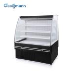 650L Open Multideck Fridge Vegetable Cooler For Supermarket Display 1580mm
