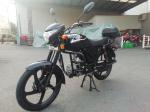 70cc 110cc Low Cc Sport Bikes , 49cc Matte Black Street Bike With Big Footrest
