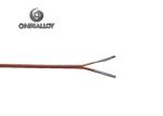 - 200℃ ~ +260℃ K Type Thermocouple Cable 24 AWG With Kapton / PFA Insulation