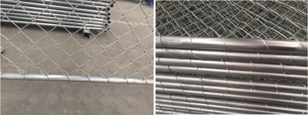 Standard Size Good Sale Chain Link Temporary Fence Manufacturer