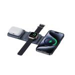 Compact Foldable Wireless Travel Charger with Qi Wireless Charging