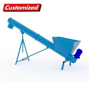 Wholesale Industrial Electric Screw Auger Conveyor for Sectional Material Handling Equipment from china suppliers