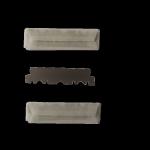 100pcs Platinum Coating Stainless Steel Half Single Edge Razor Blades for