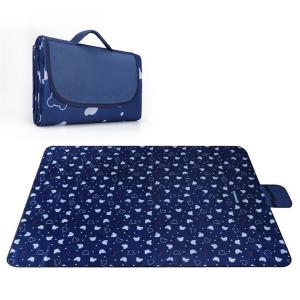 Wholesale Moisture Proof Outdoor Picnic Mat , Custom Packable Picnic Blanket from china suppliers