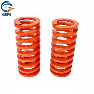 Wholesale Orange 55CrSi Mold Spring High Strength Die Parts Flat Rectangular Spring from china suppliers