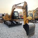 Used Caterpillar 307E2 crawler Excavator 135L Fuel Tank Capacity 42kw Rated