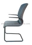 Hotel Use Upholstered Restaurant Dining Chairs U Suspending Legs Skin Friendly