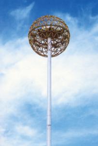 Wholesale P1003 HDG Galvanized, powder coated available Steel Lighting Pole pass CE, ISO from china suppliers