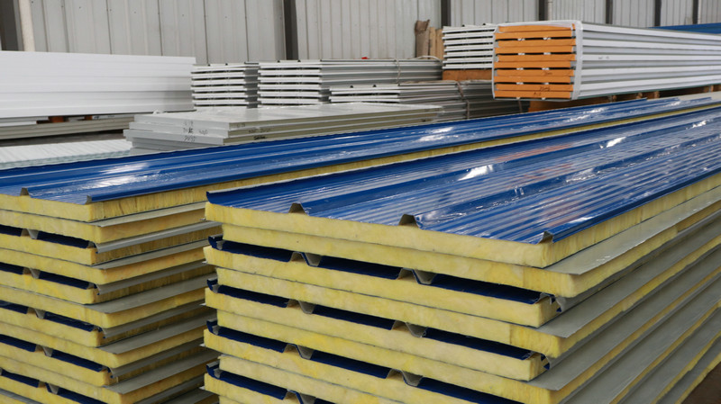 Heat Insulated Glass Wool Sandwich Panel