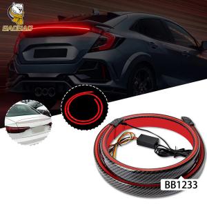 Wholesale Carbon Fiber LED Tail Light Strip Red 1000LM For Car For Motorcycle from china suppliers