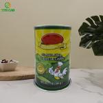 Polishing Painting Round Tin Cans 4C Offset For 454g Milk Powder
