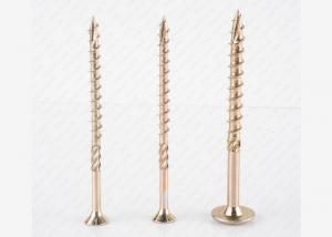Wholesale Zinc Wood Deck Screws 40mm 80mm Exterior Partical Thread CSK Head from china suppliers