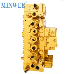 Wholesale Original excavator hydraulic control valve Genuine PC200-7 control valve 723-46-20402 7234620402 main distribution valv from china suppliers