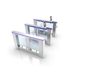 Wholesale Face Recognition Barrier Turnstile Gate RFID QR Barcode Tripod Entrance Barrier Systems from china suppliers
