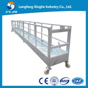 Wholesale adjustable suspended platform / construction gondola / electric suspended scaffolding from china suppliers