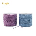 200 Colors 1mm Sewing Stitching Cotton Waxed Thread Cord for Leather Crafting