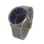 Round Alloy Wrist Watch / Stainless Steel Mesh Watch , Private Label Men Logo