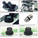 A10.1007 Dark Field Microscope Sliding Trinocular Quadruple Achromatic