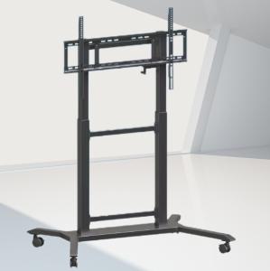 Wholesale IBoard TV Mobile Cart TV Mount Height Adjustable 42''- 86&quot; Interactive Flat Panel Trolley Stand Bracket Floor Stand from china suppliers